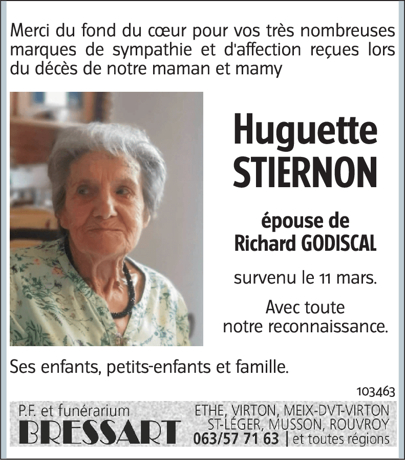 Huguette STIERNON