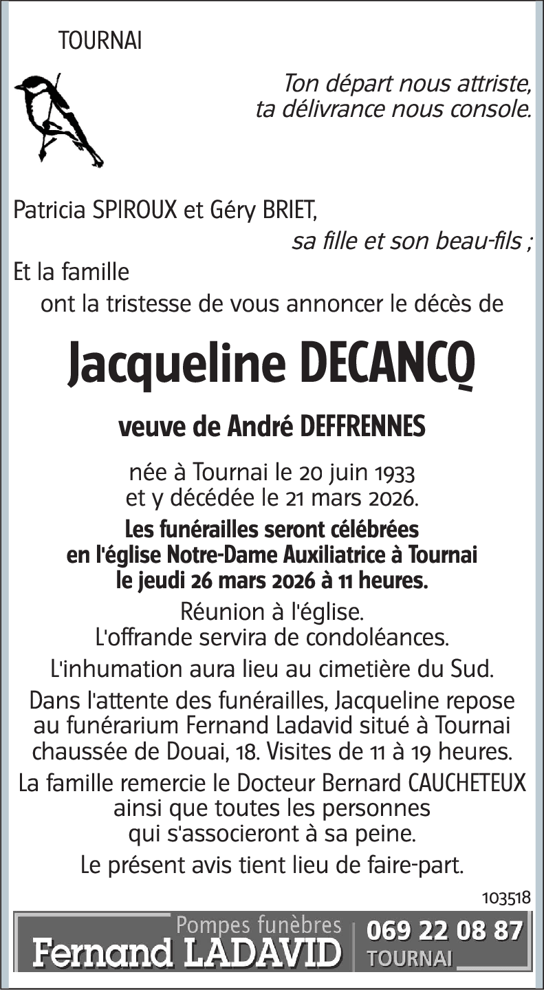 Jacqueline DECANCQ
