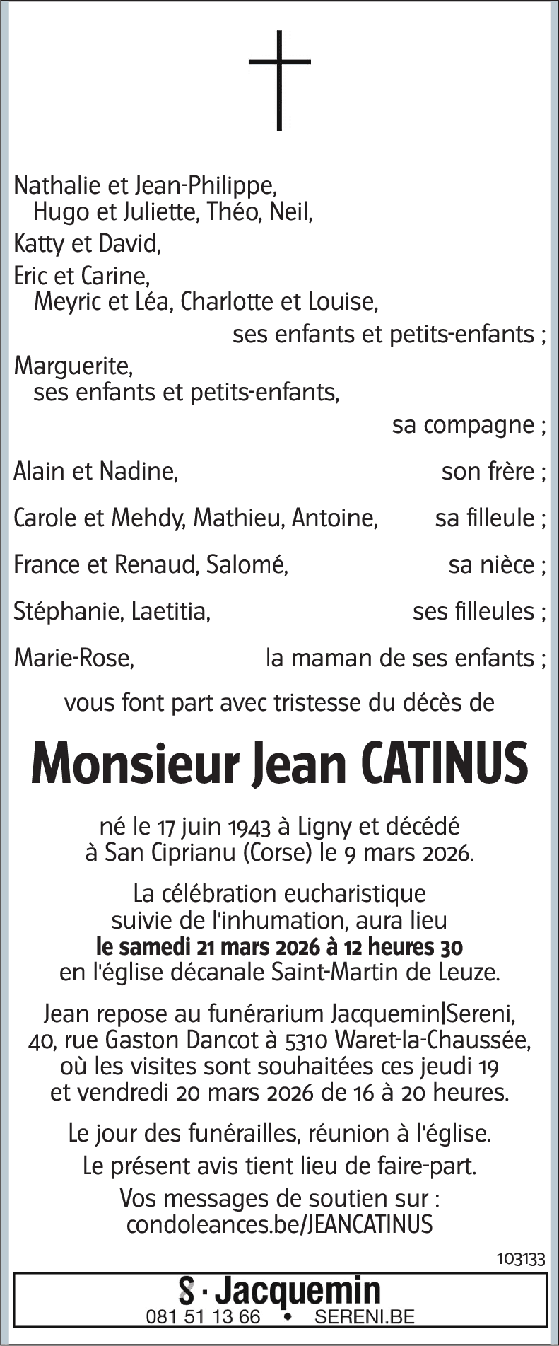 Jean-Baptiste CATINUS