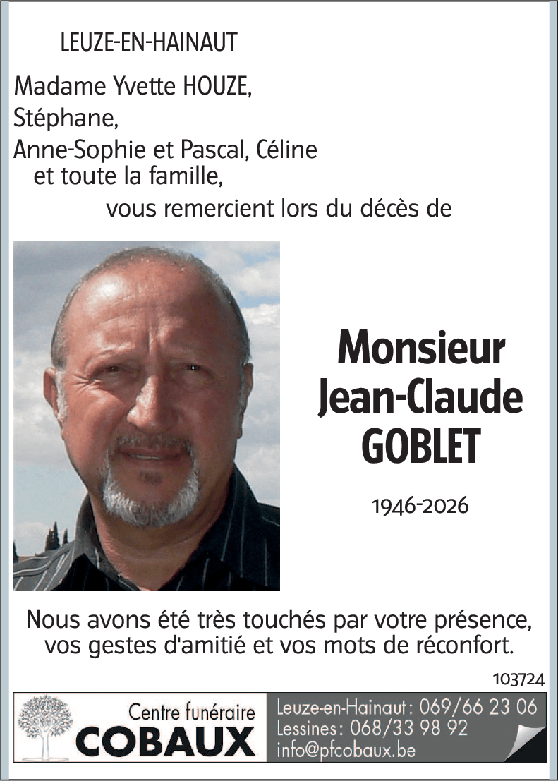 Jean-Claude GOBLET