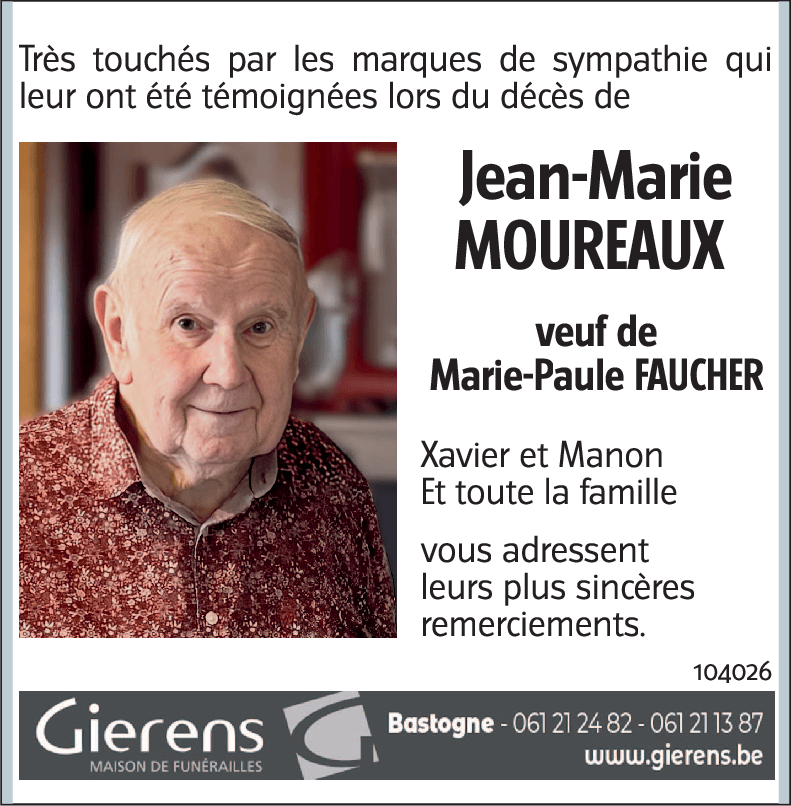 Jean-Marie MOUREAUX