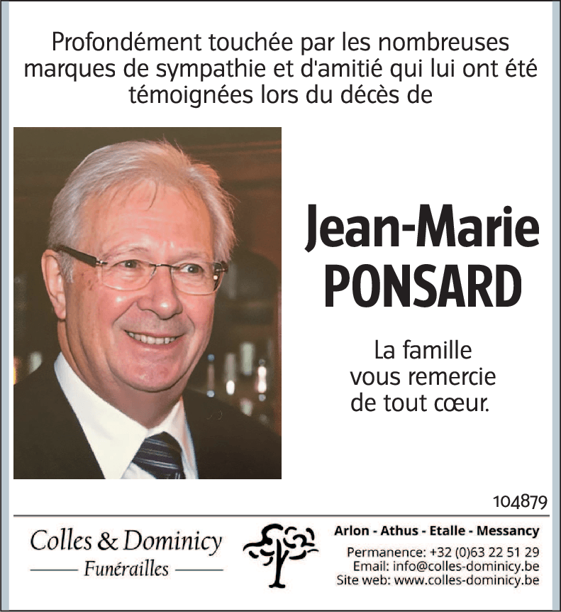 Jean-Marie PONSARD