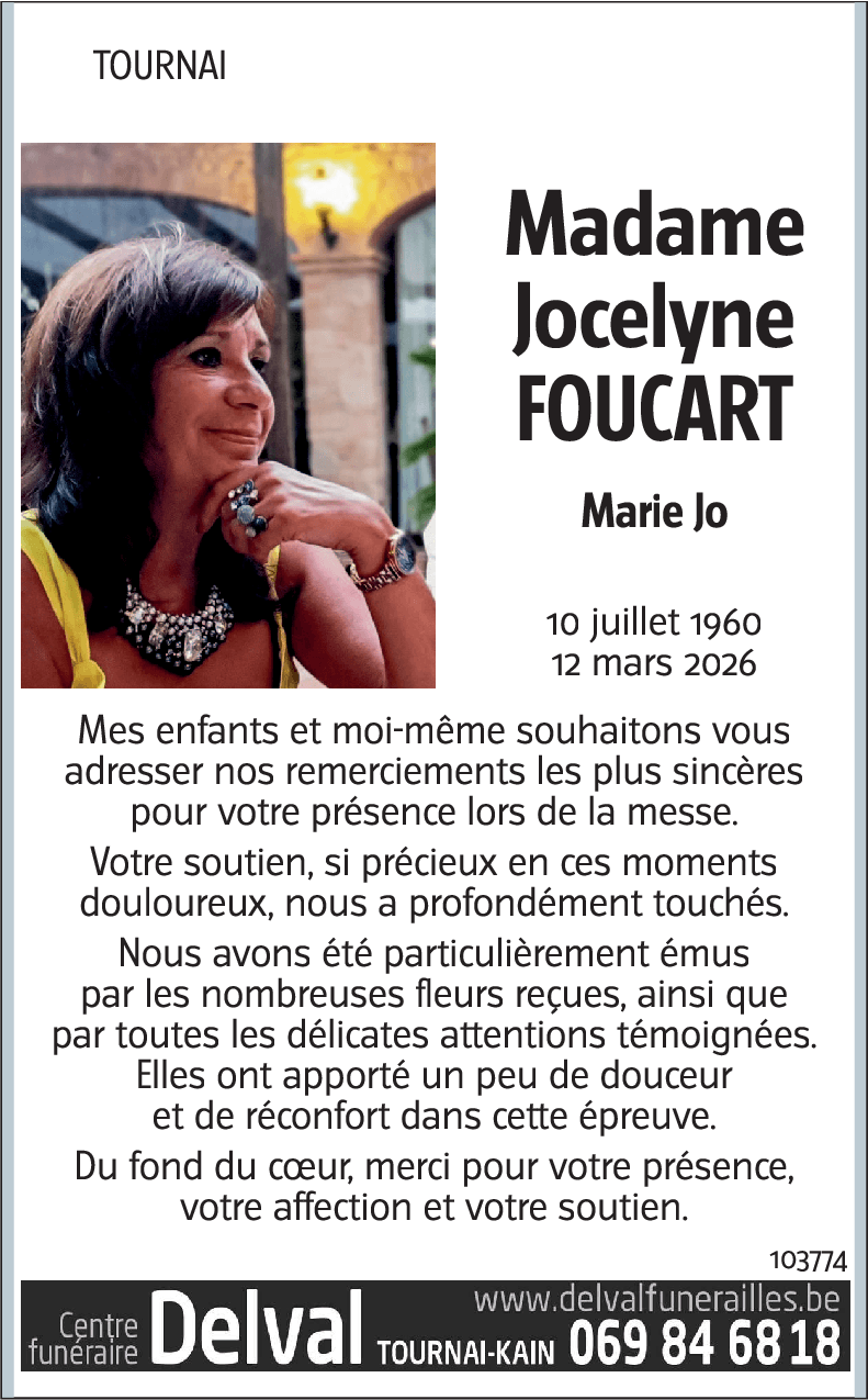 Jocelyne FOUCART
