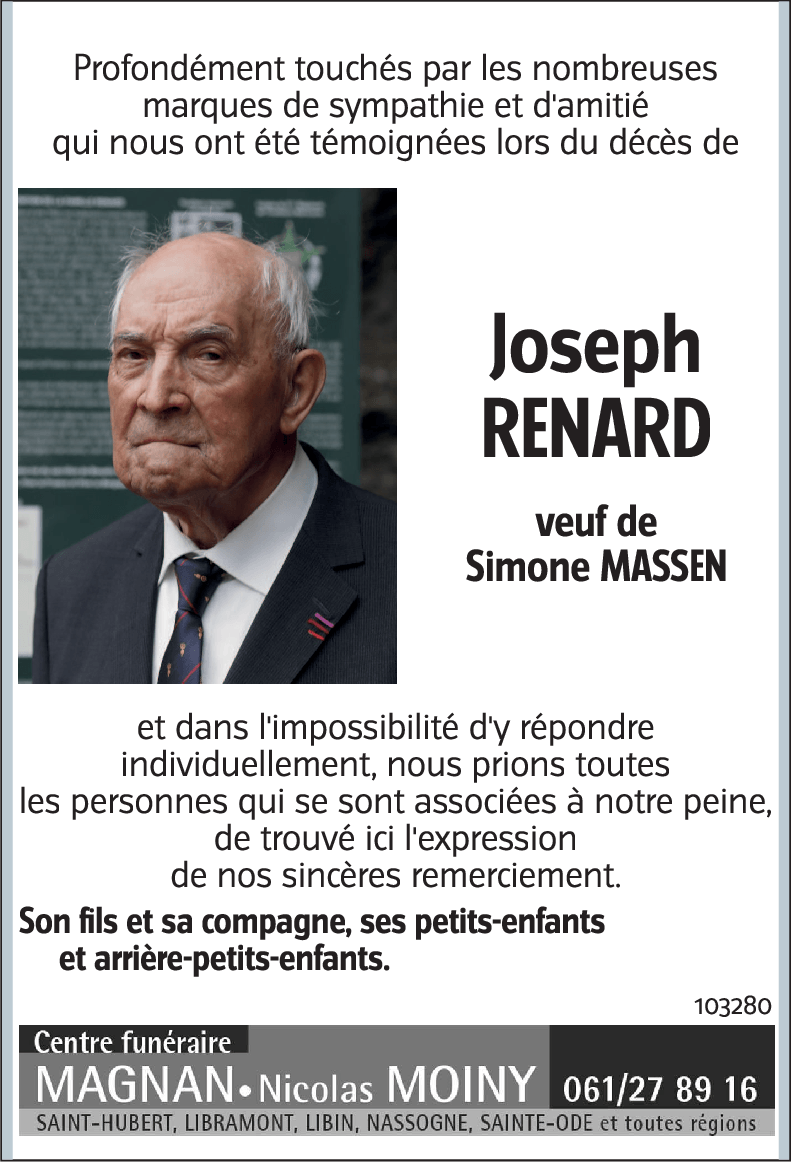 Joseph RENARD