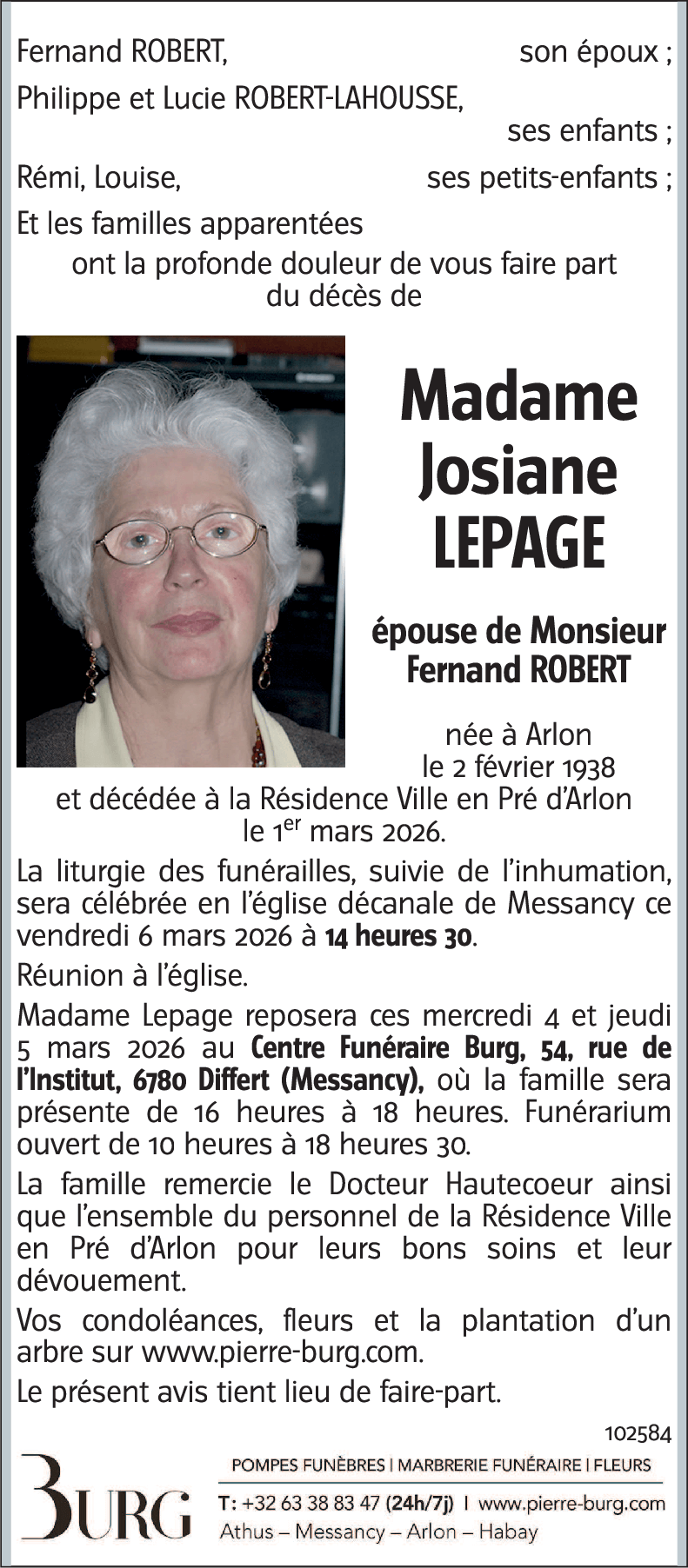 Josiane LEPAGE