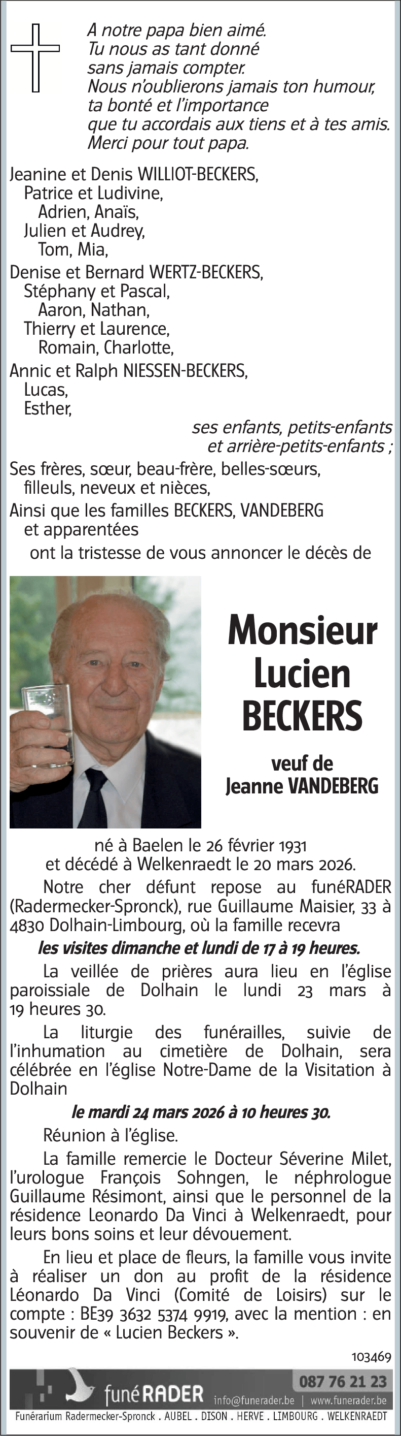 Lucien BECKERS
