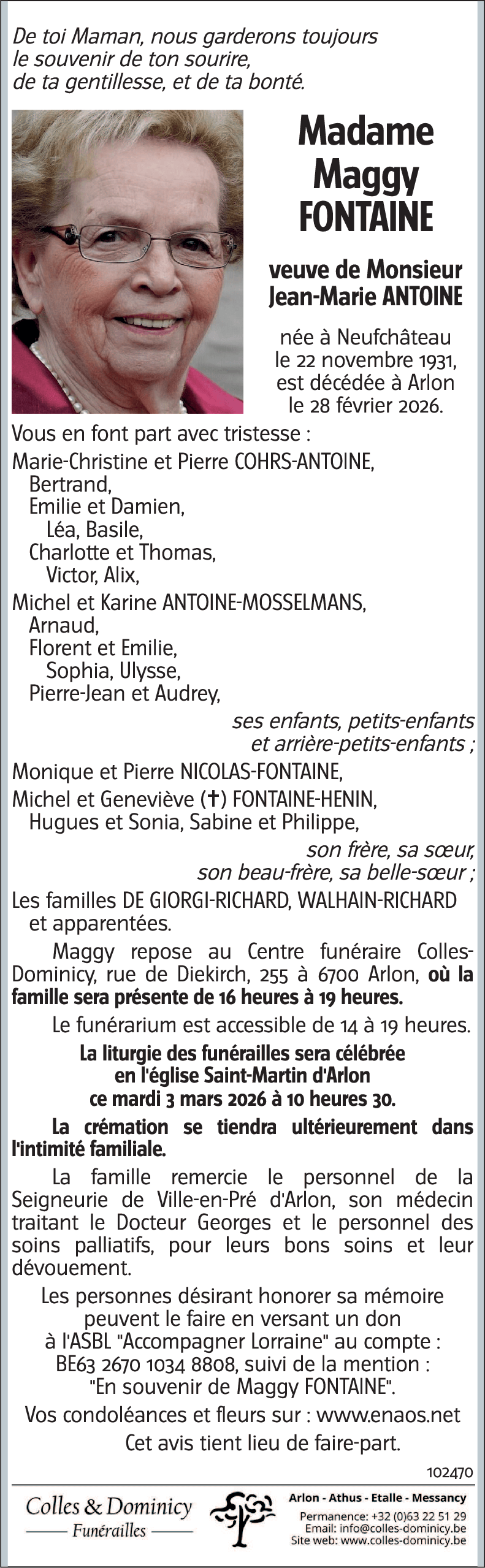 Maggy FONTAINE