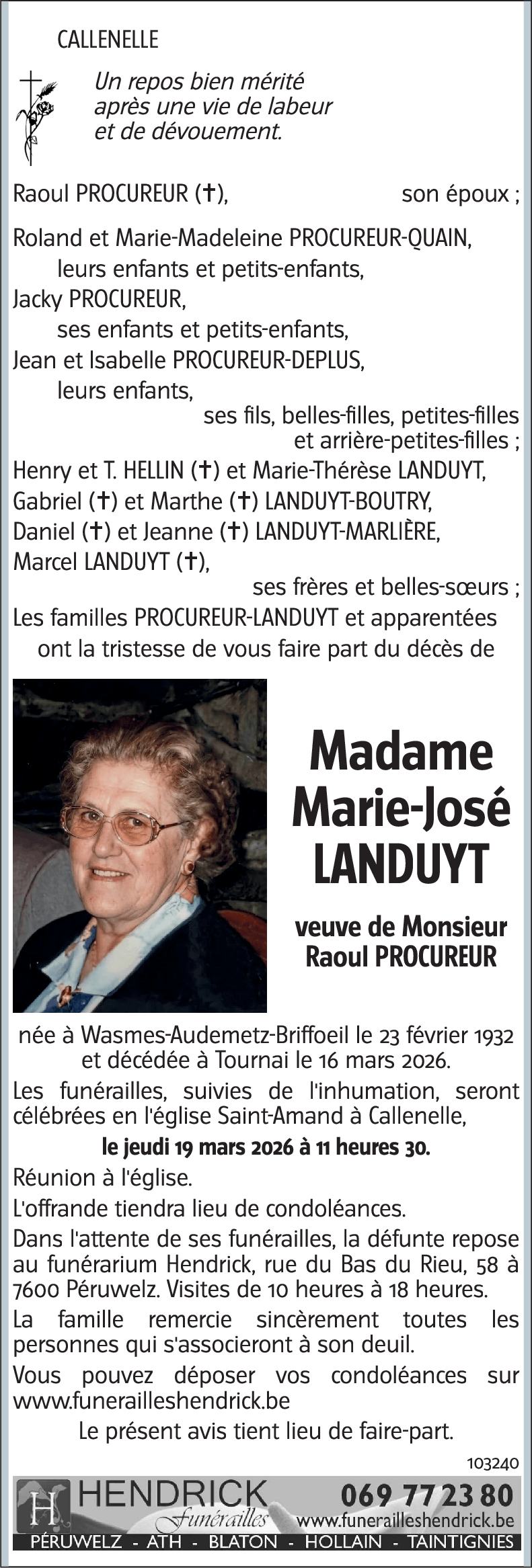 Marie-José LANDUYT