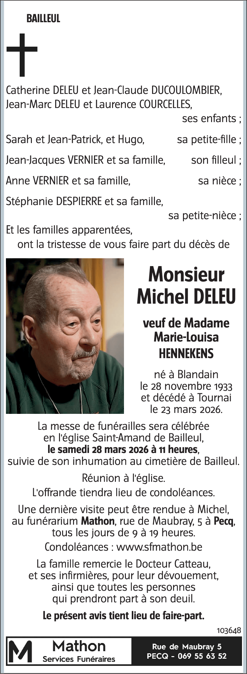 Michel DELEU