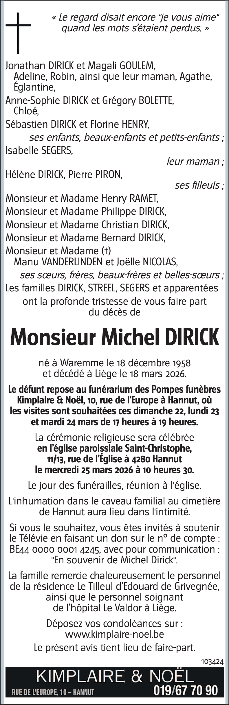 Michel DIRICK