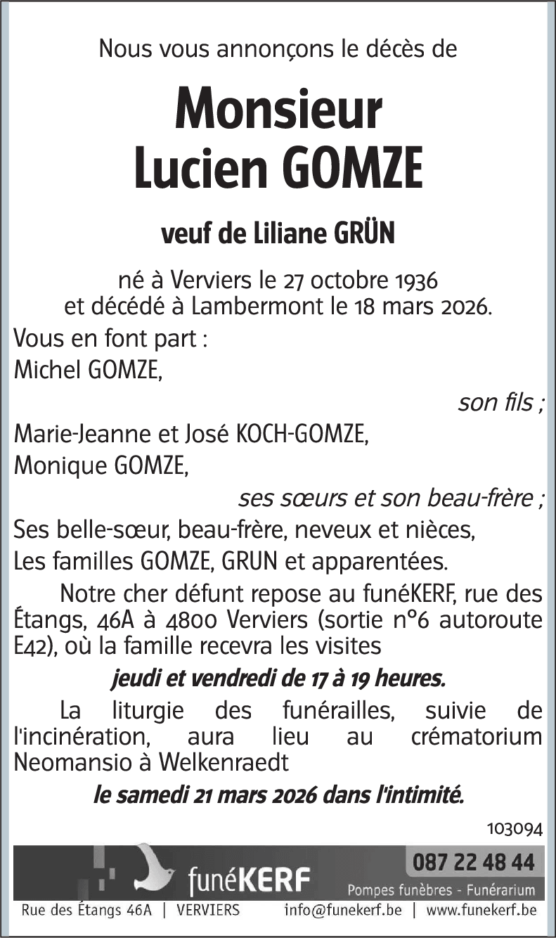 Lucien GOMZE