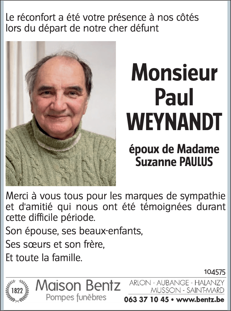 Paul WEYNANDT