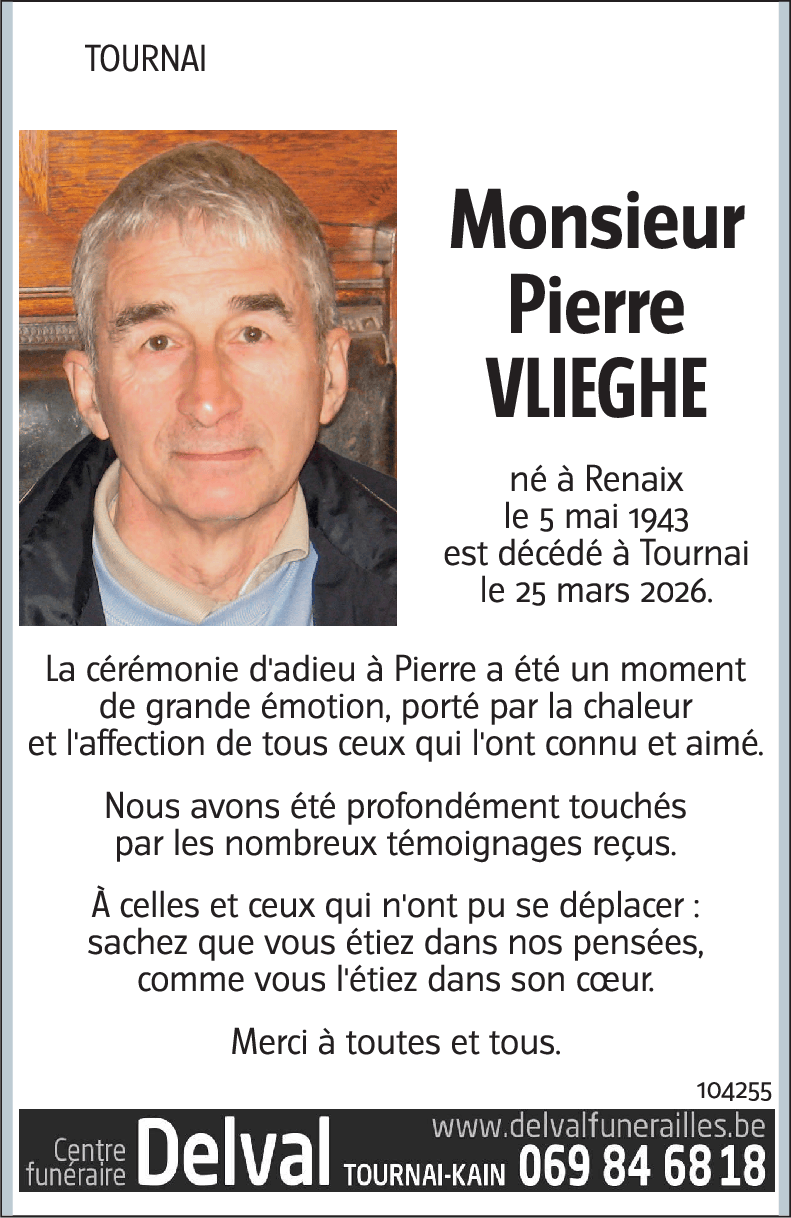 Pierre VLIEGHE