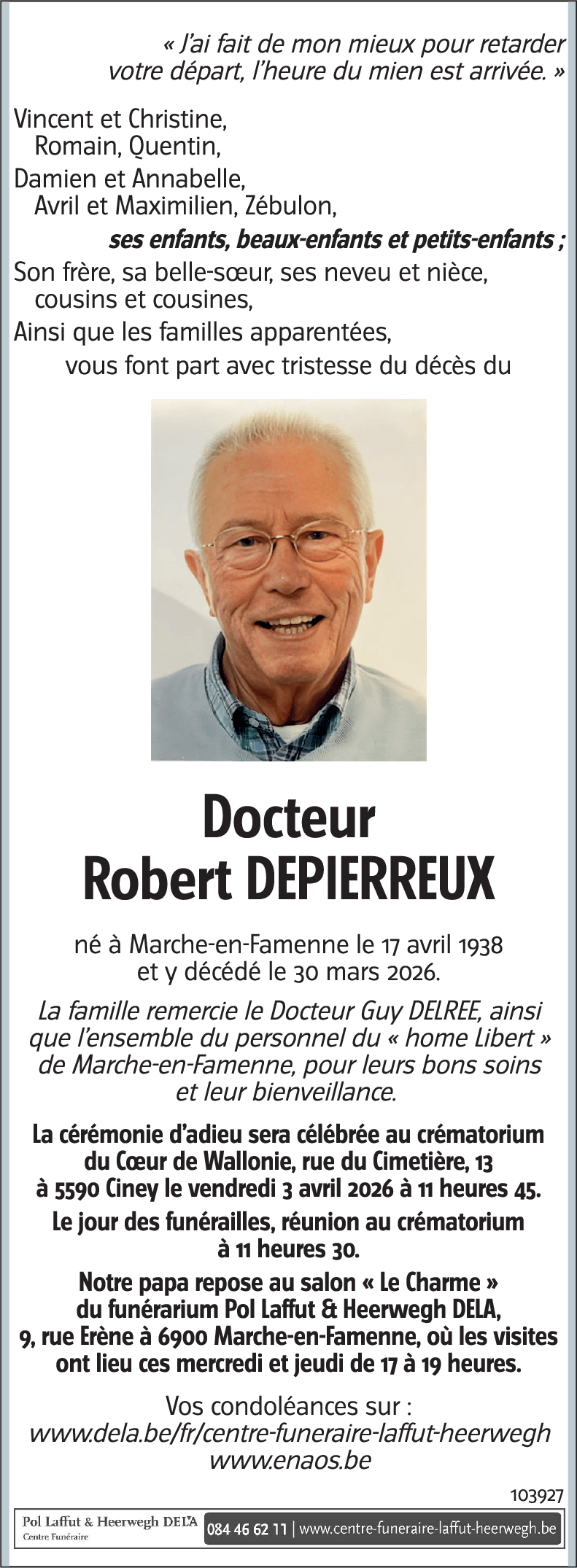 Robert DEPIERREUX