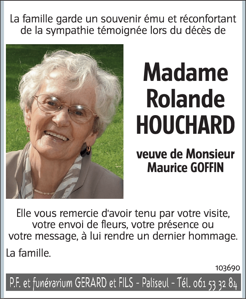 Rolande HOUCHARD
