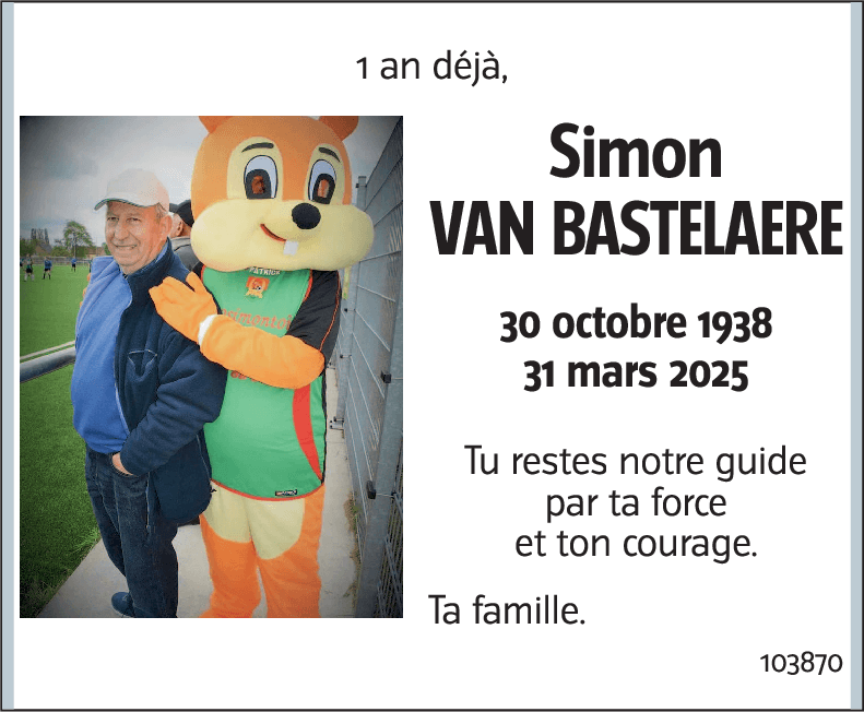 Simon VAN BASTELAERE