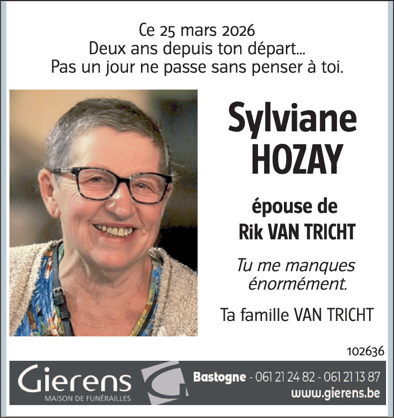 Sylviane HOZAY