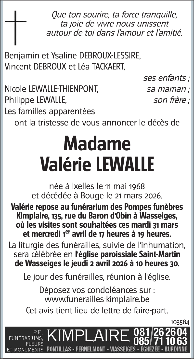 Valérie LEWALLE