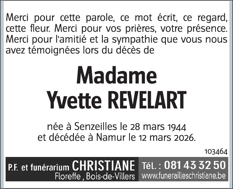 Yvette REVELART