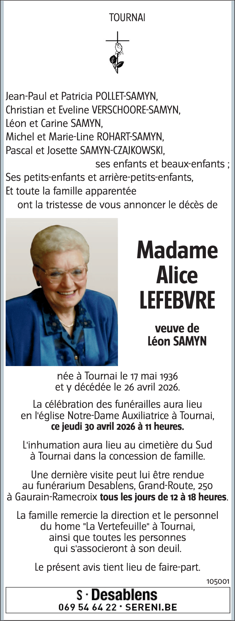 Alice LEFEBVRE