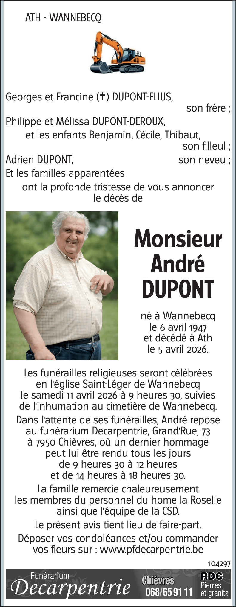 André DUPONT