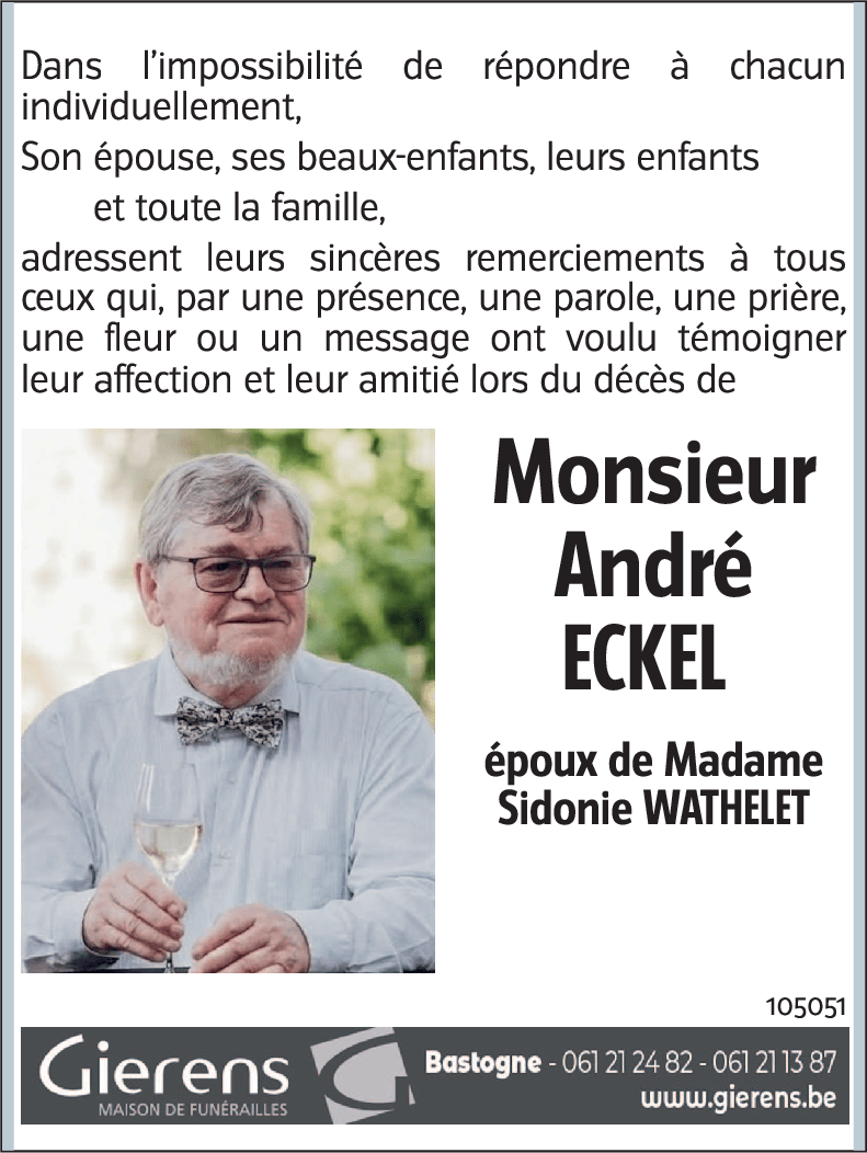 André ECKEL