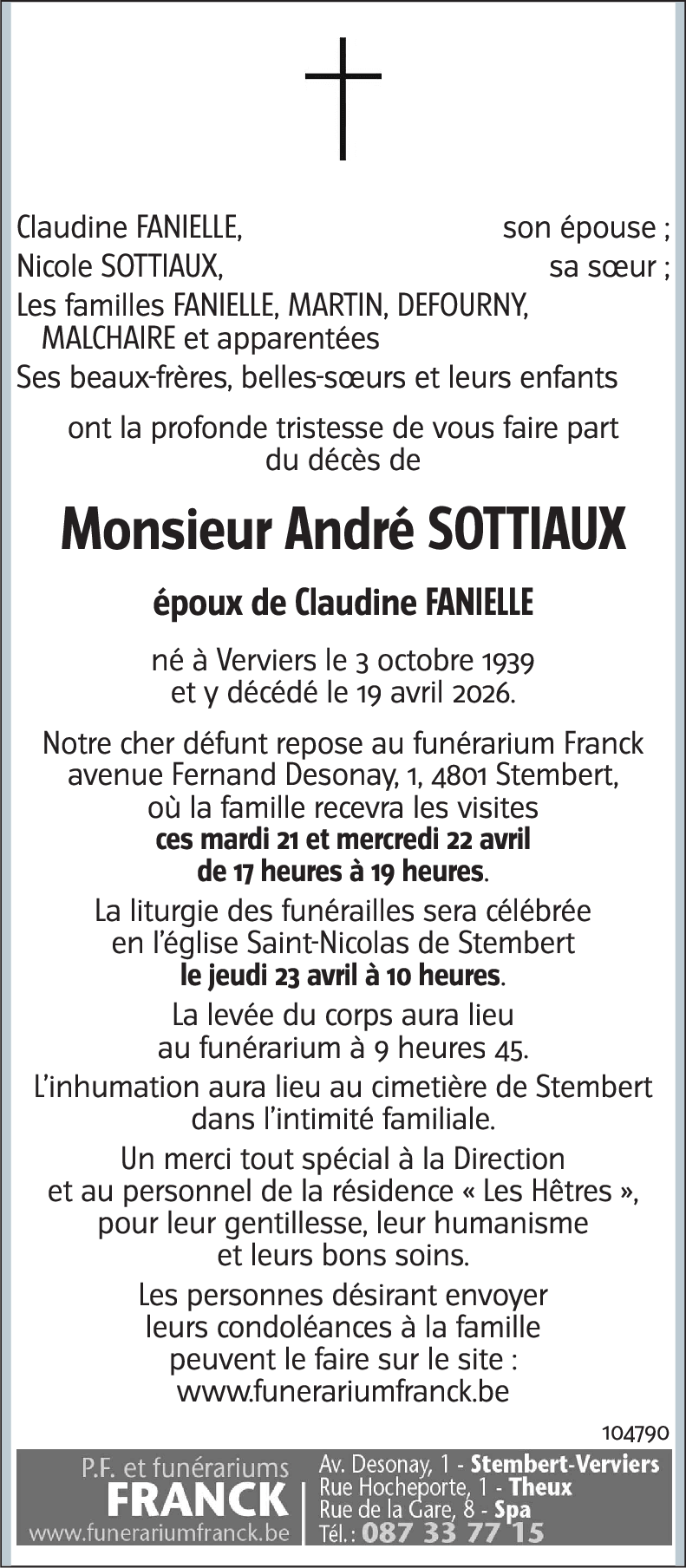 André SOTTIAUX