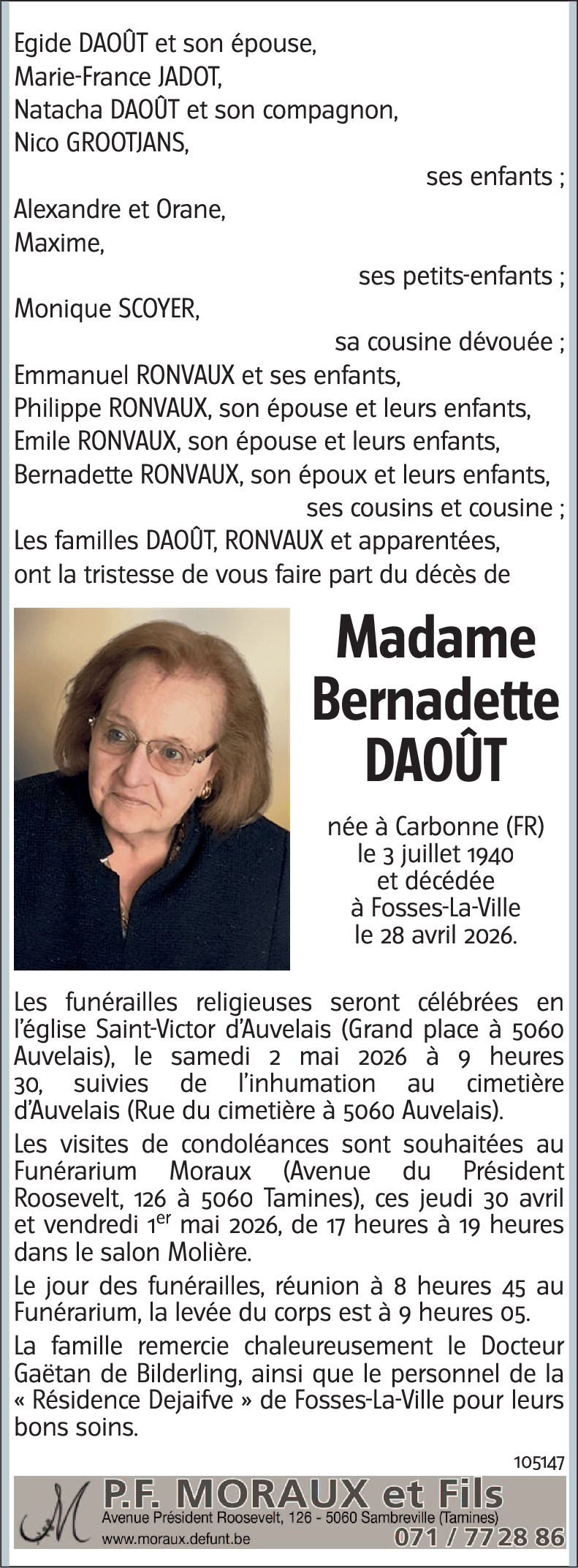 Bernadette Daoût