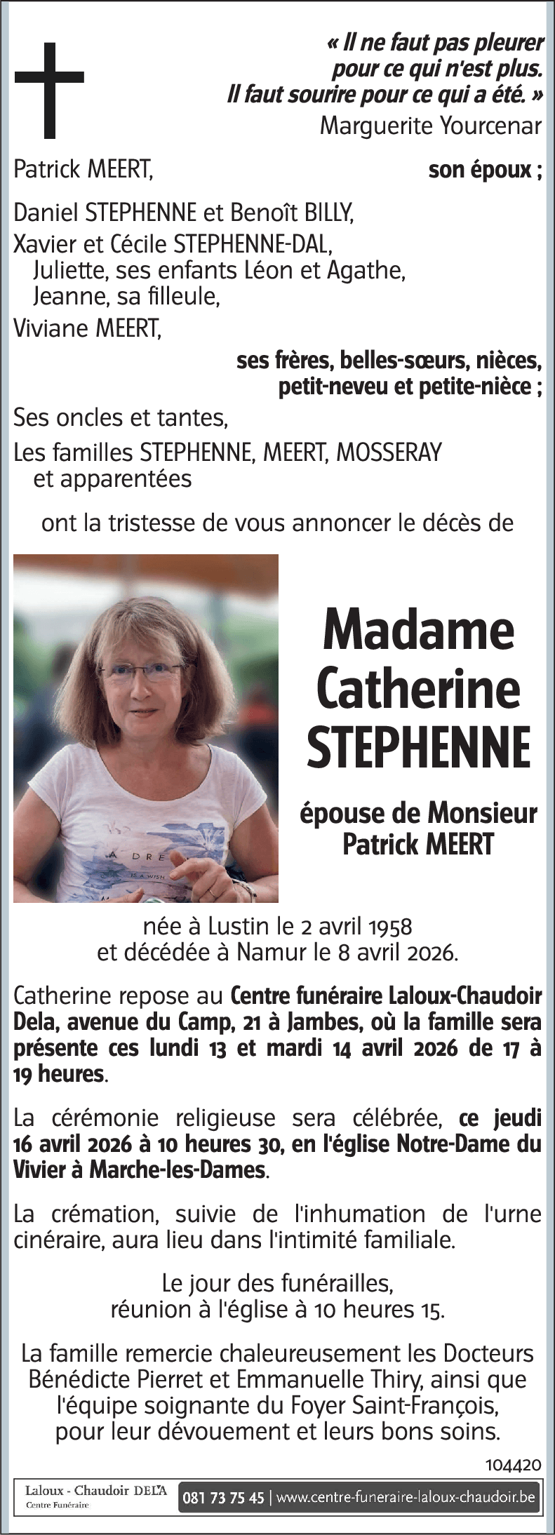 Catherine STEPHENNE