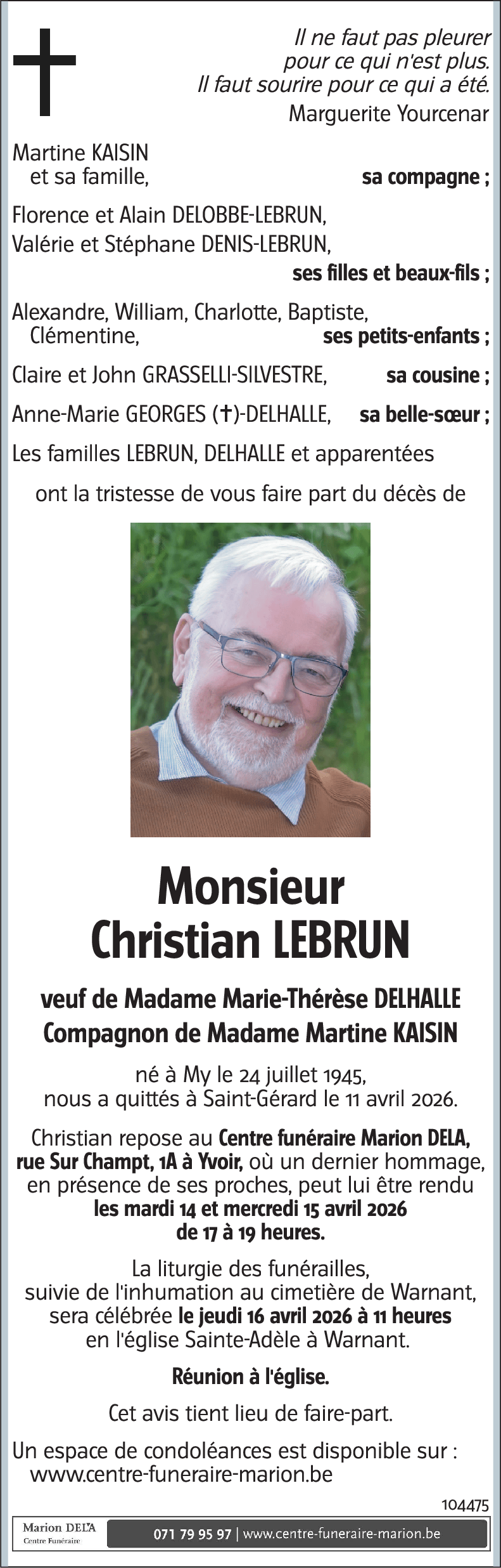 Christian LEBRUN