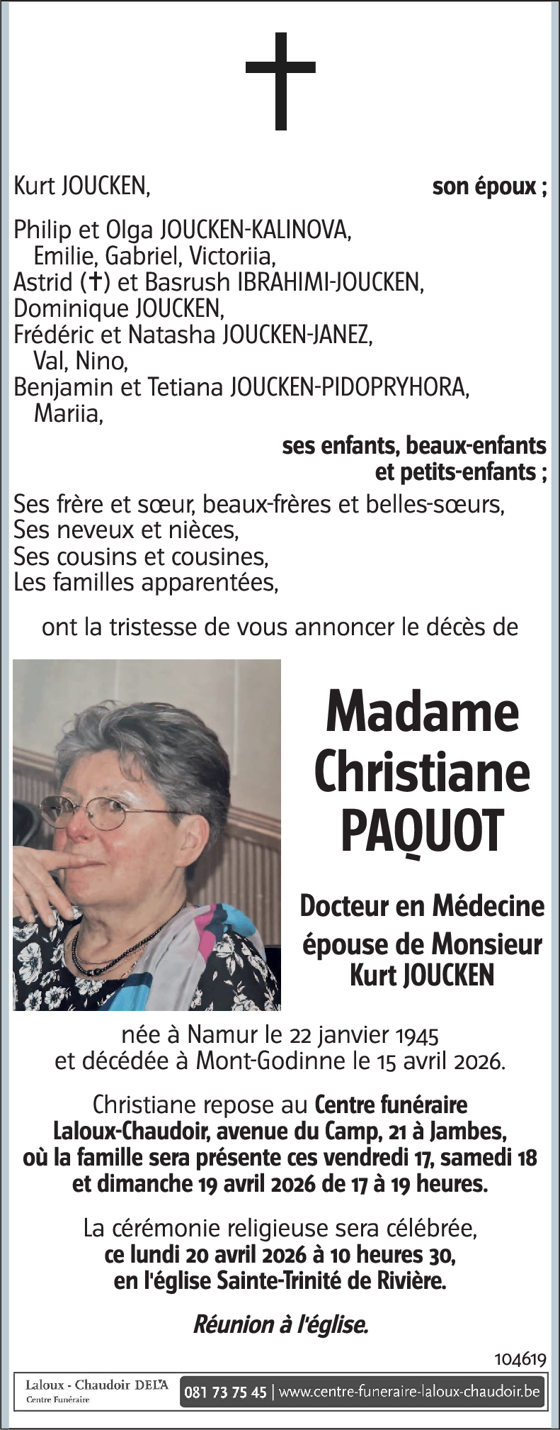 Christiane PAQUOT