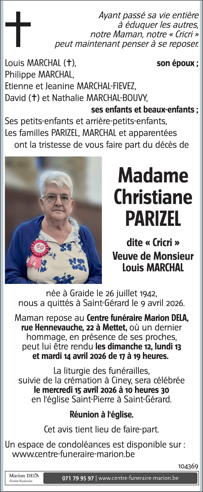 Christiane PARIZEL
