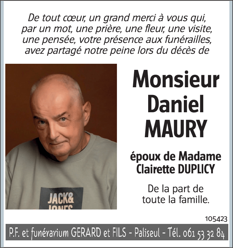Daniel MAURY