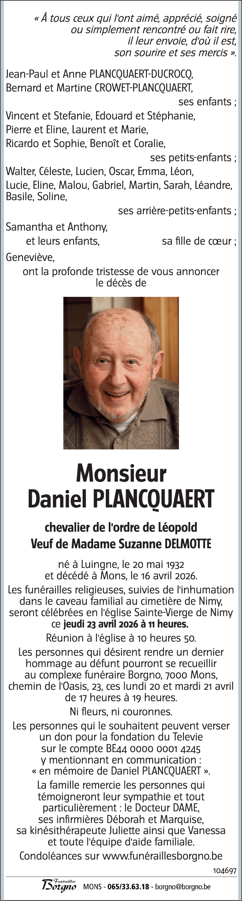 Daniel PLANCQUAERT