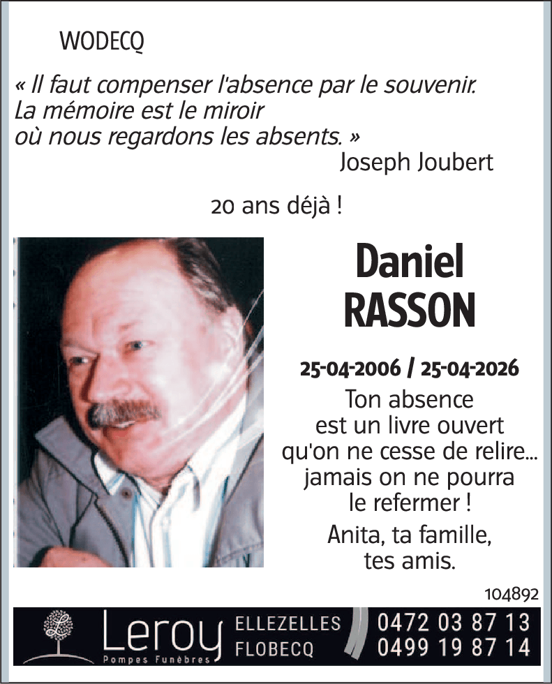 Daniel RASSON