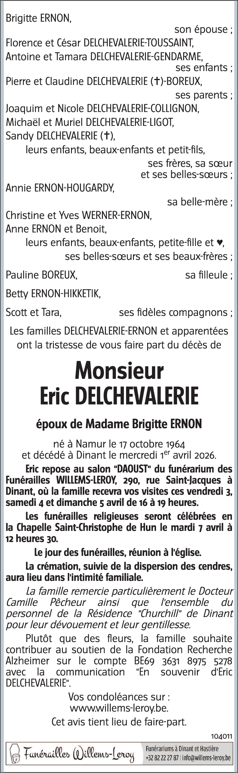 Eric DELCHEVALRIE