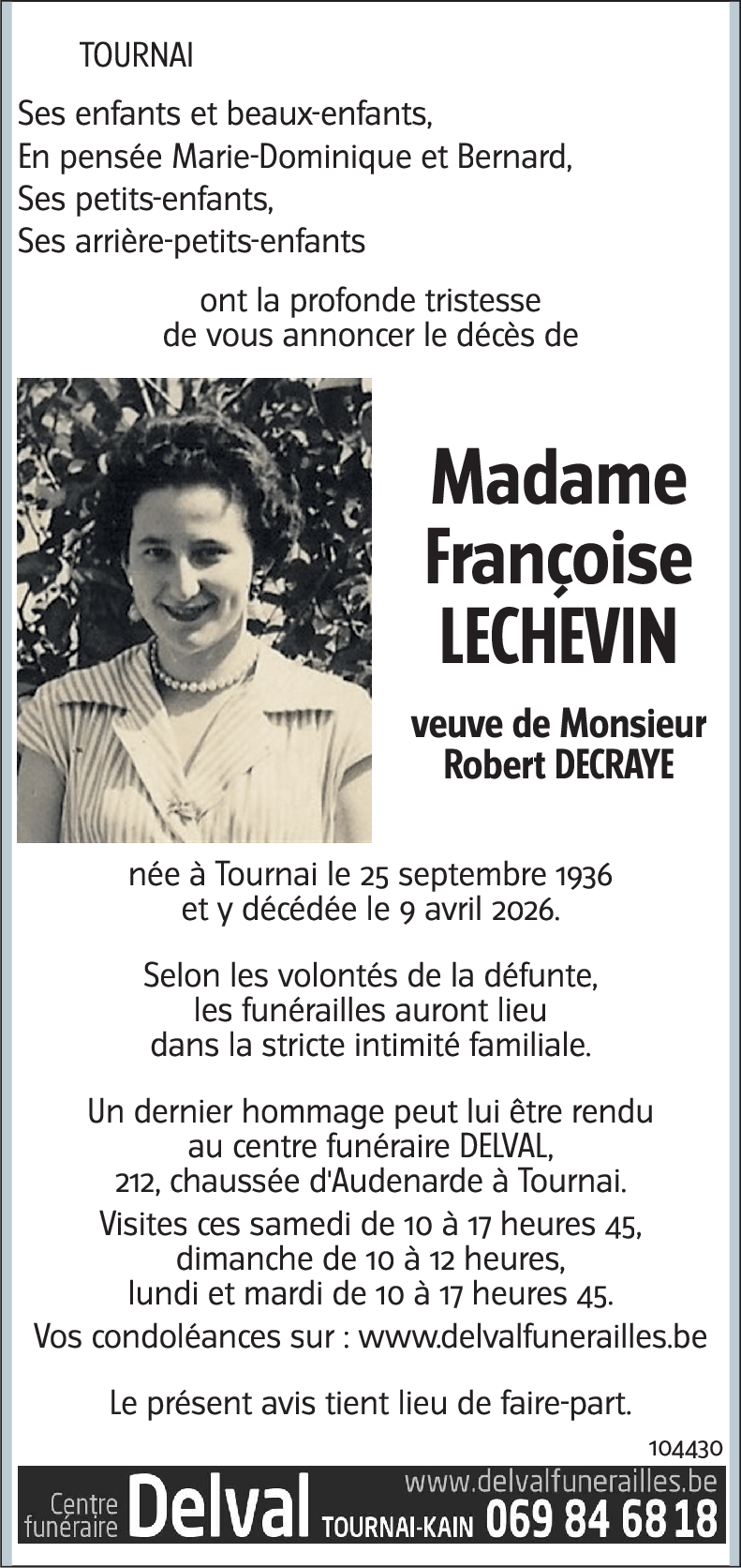 Françoise LECHEVIN