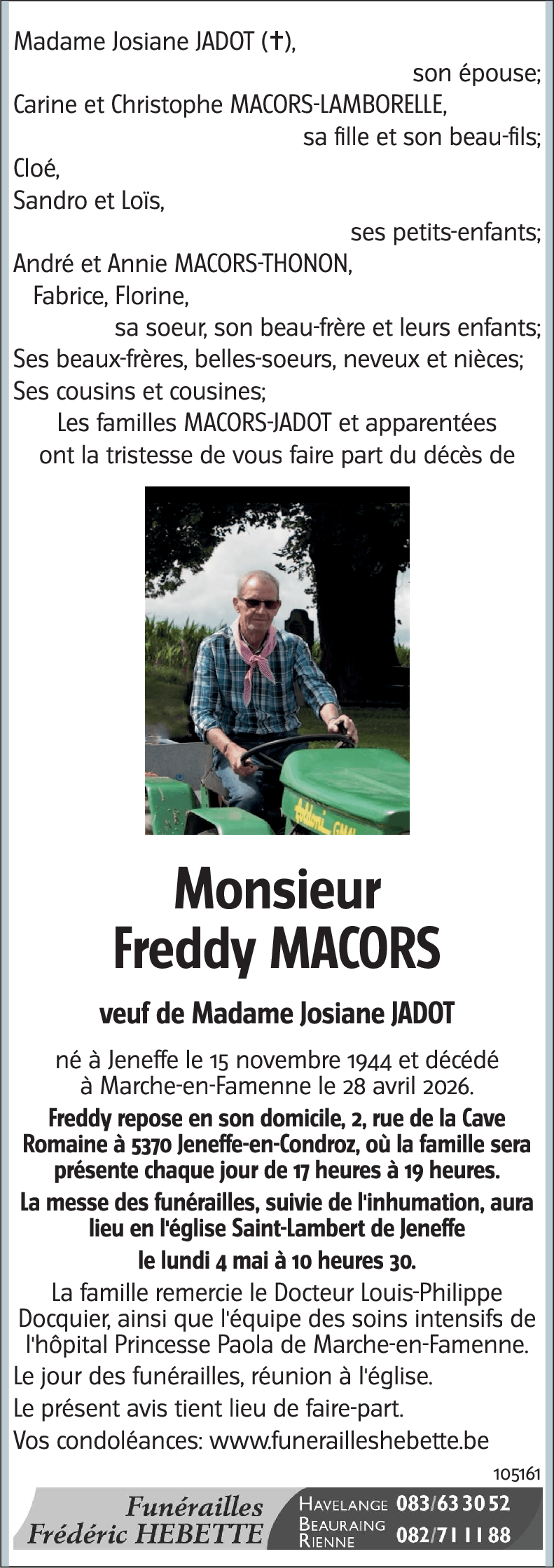 Freddy Macors