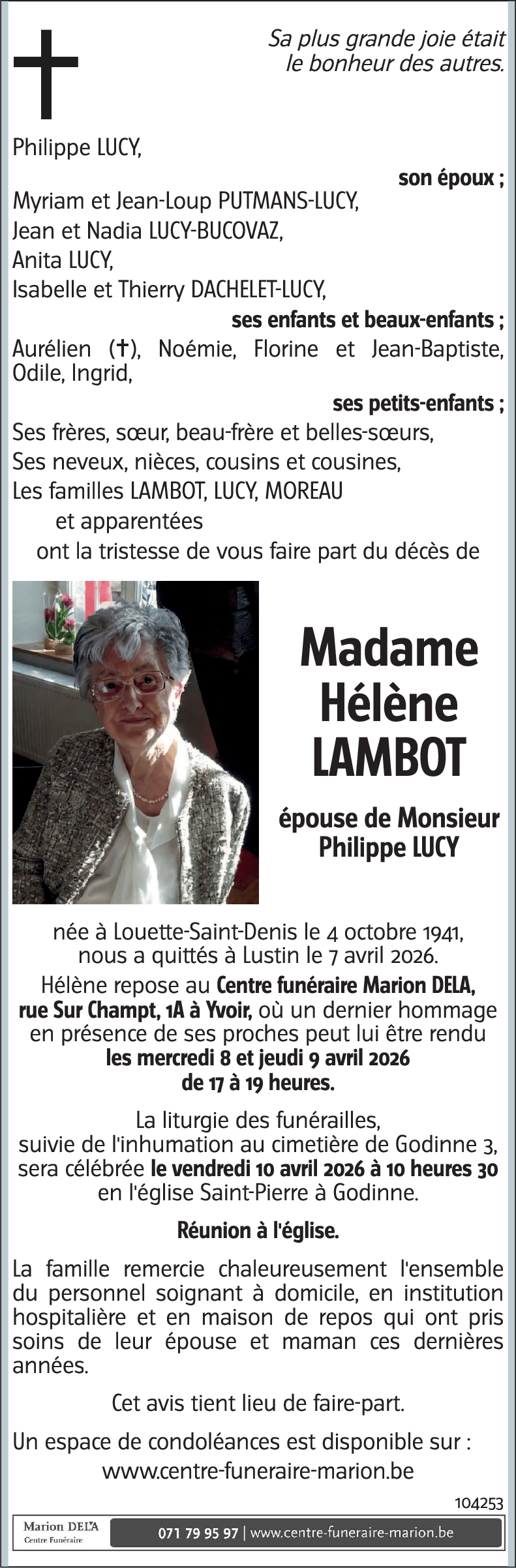 Hélène LAMBOT
