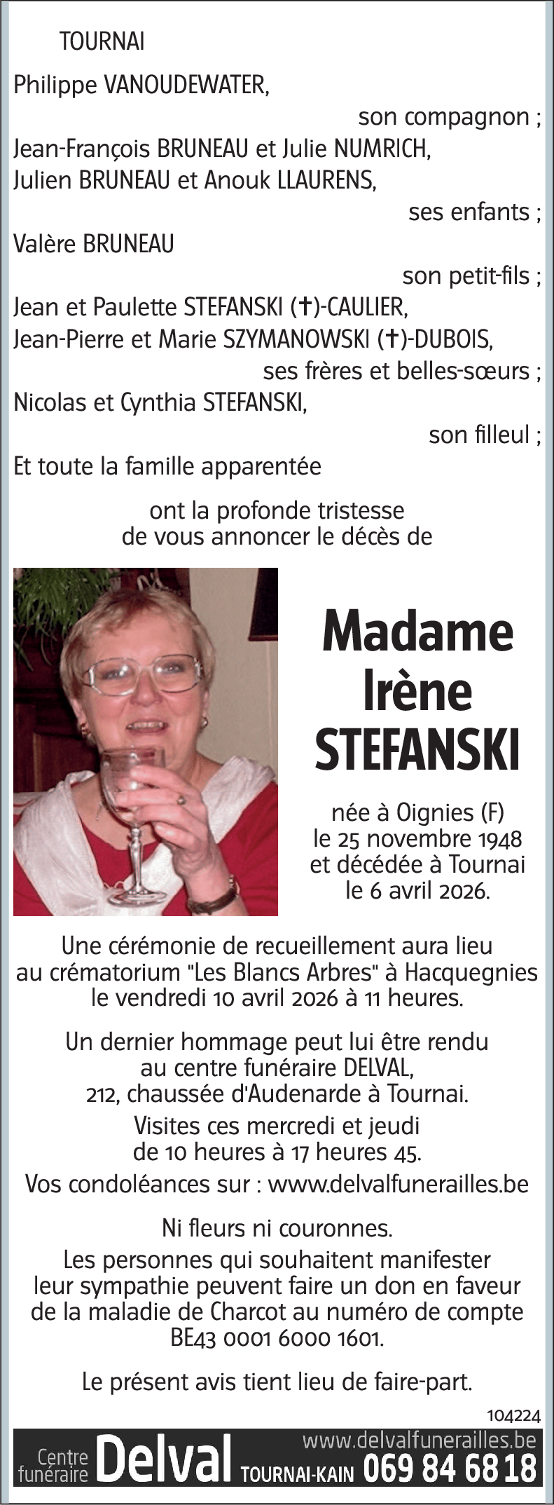 Irène STEFANSKI