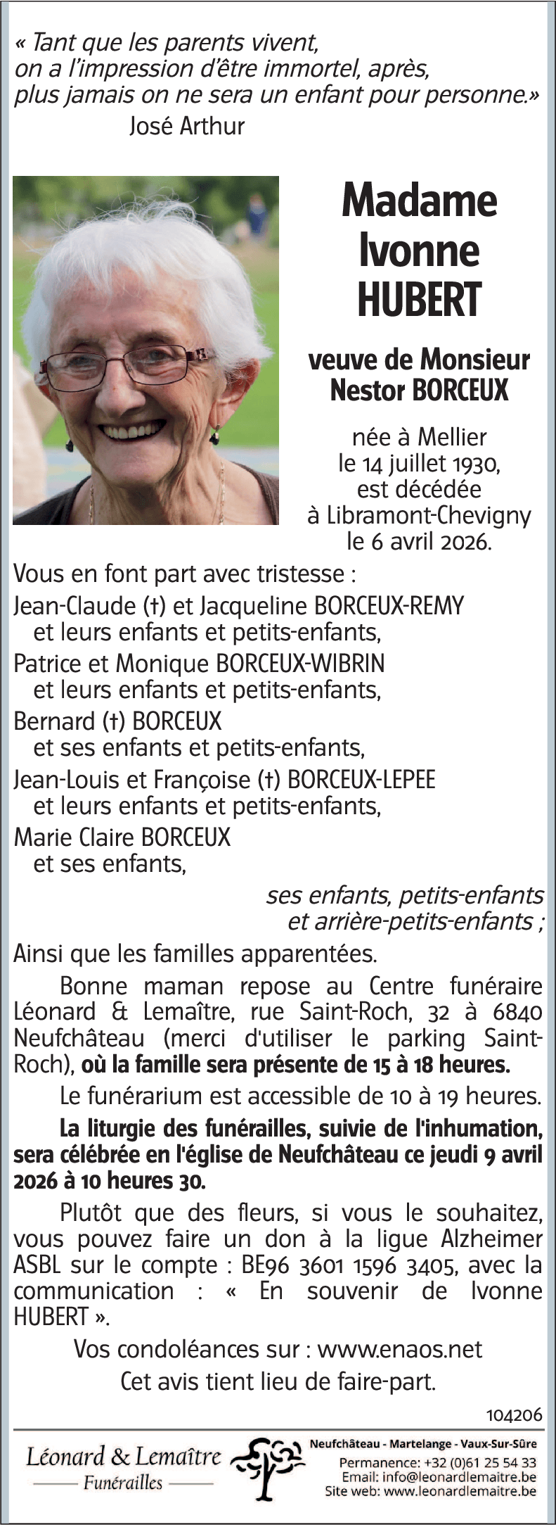 Ivonne HUBERT