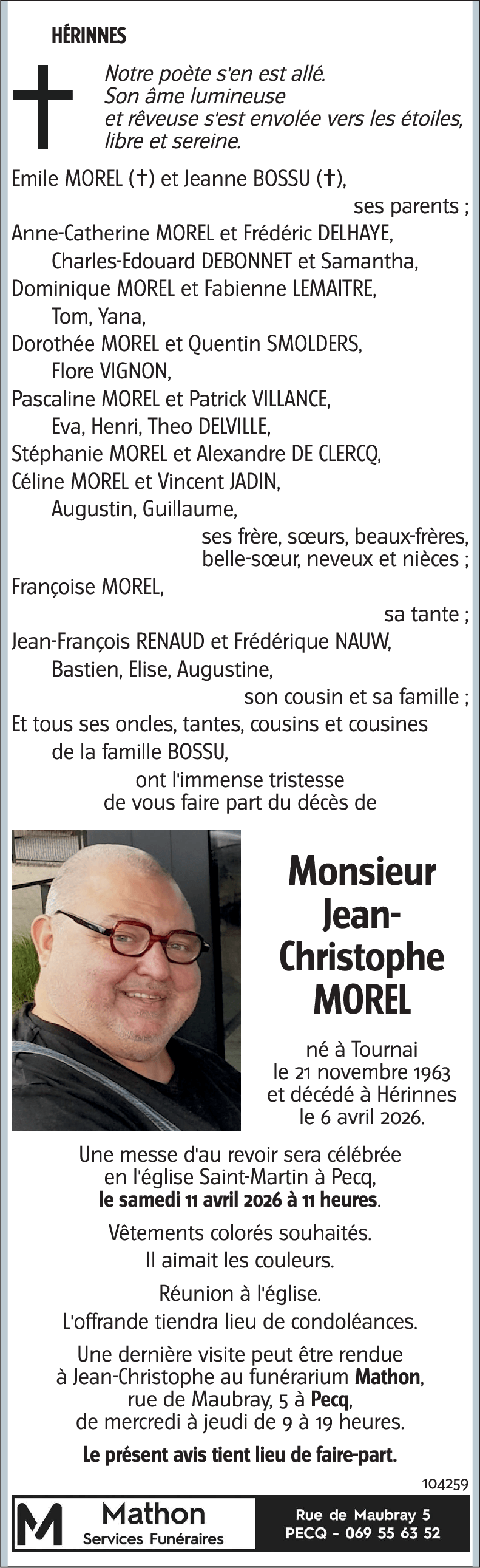 Jean-Christophe MOREL
