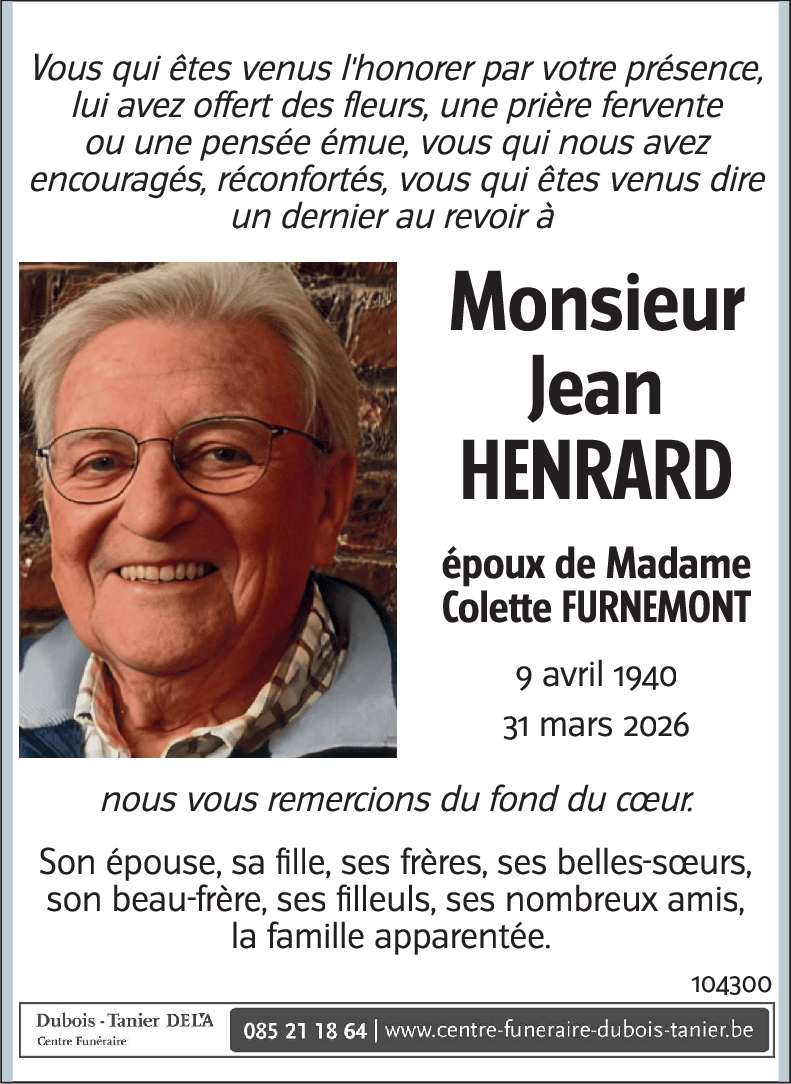 Jean HENRARD