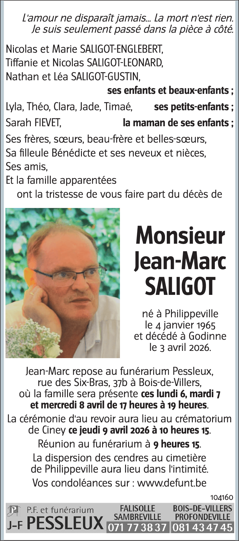 Jean-Marc SALIGOT