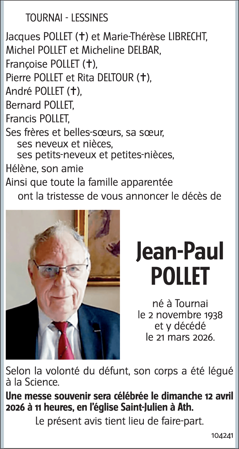 Jean-Paul POLLET