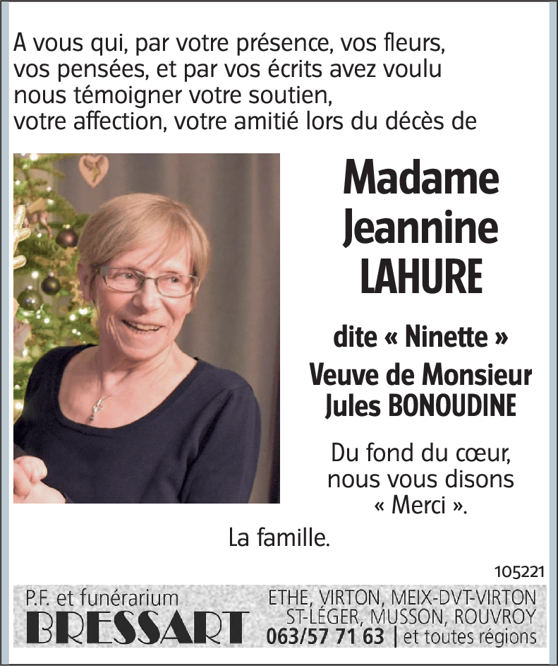 Jeannine LAHURE