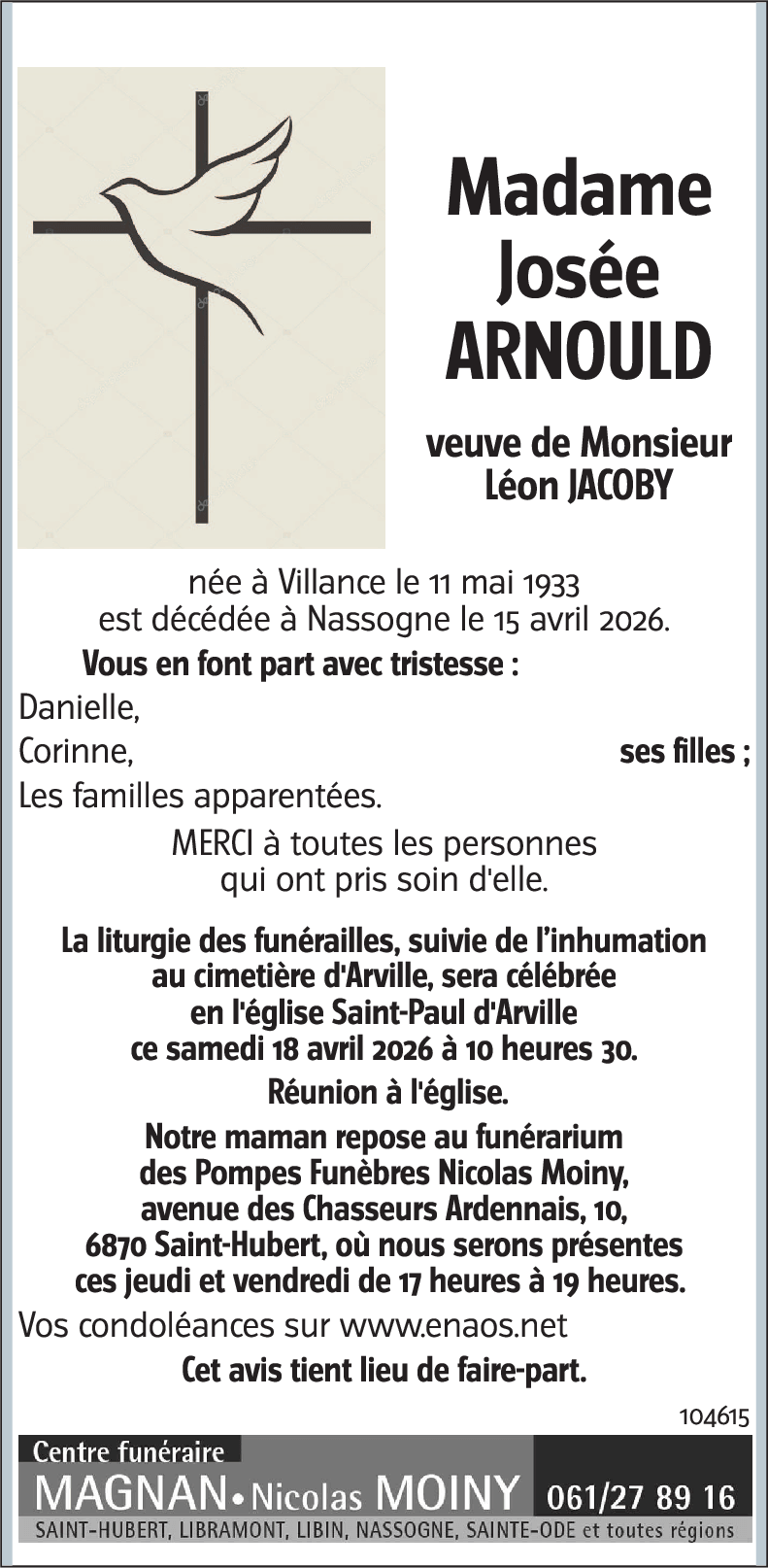 Josée ARNOULD
