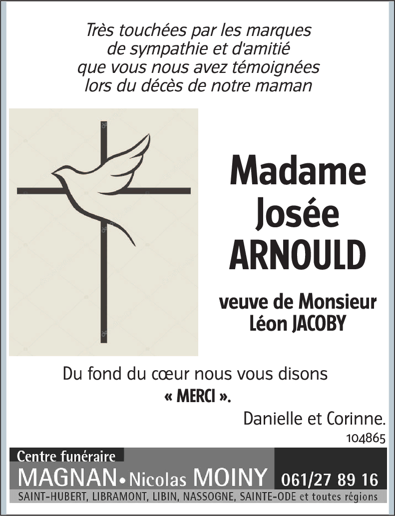 Josée ARNOULD