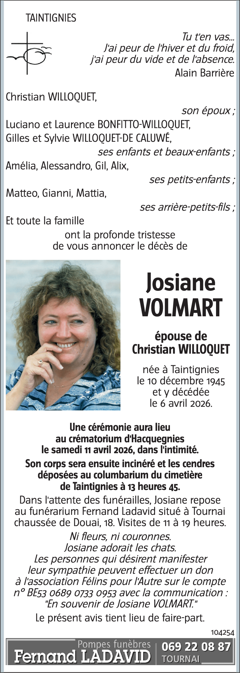 Josiane VOLMART