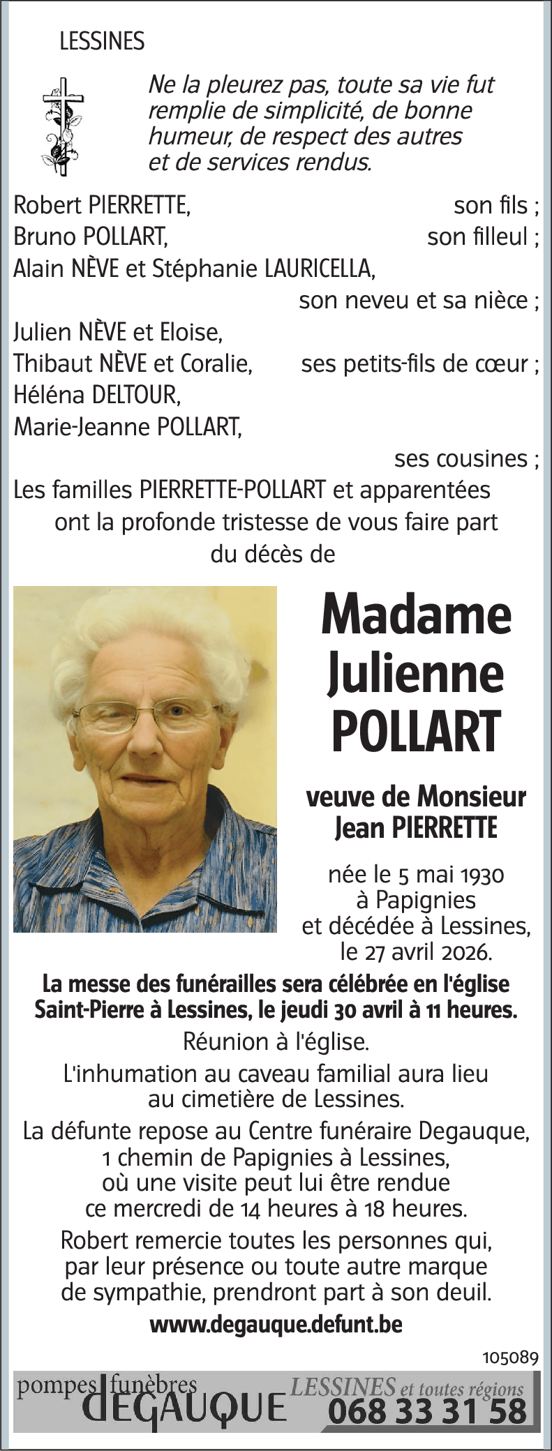 Julienne POLLART